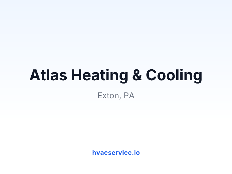Atlas Heating & Cooling