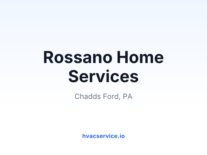 Rossano Home Services