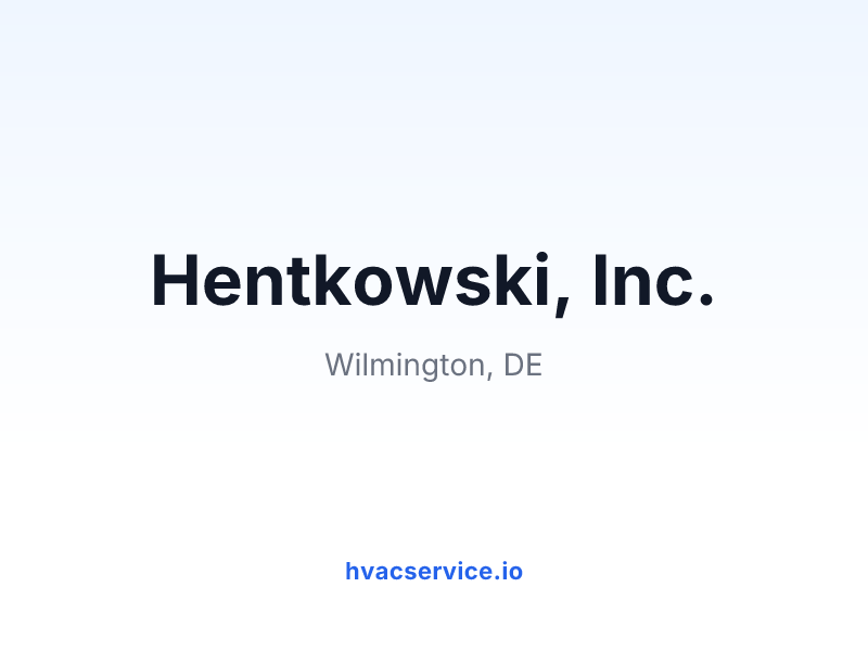 Hentkowski, Inc.