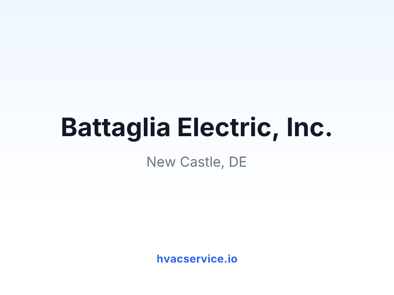 Battaglia Electric, Inc.