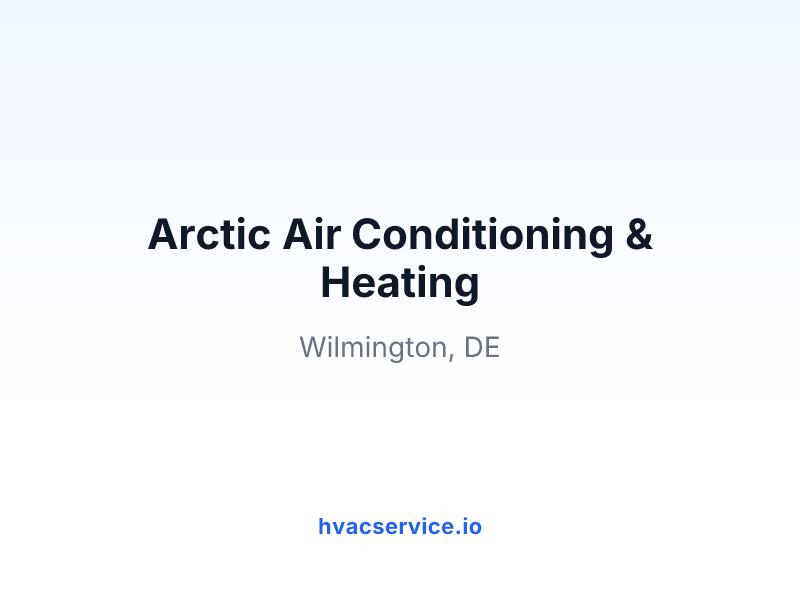 Arctic Air Conditioning & Heating