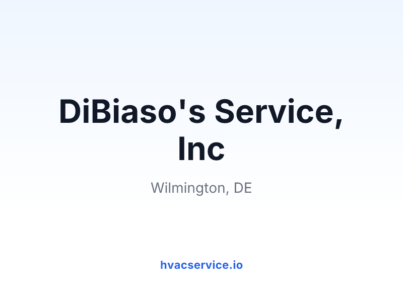 DiBiaso's Service, Inc