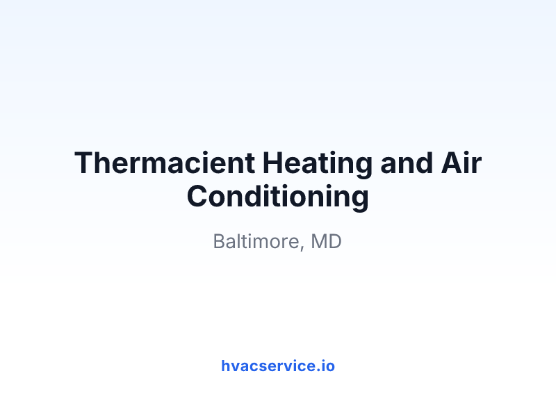 Thermacient Heating and Air Conditioning