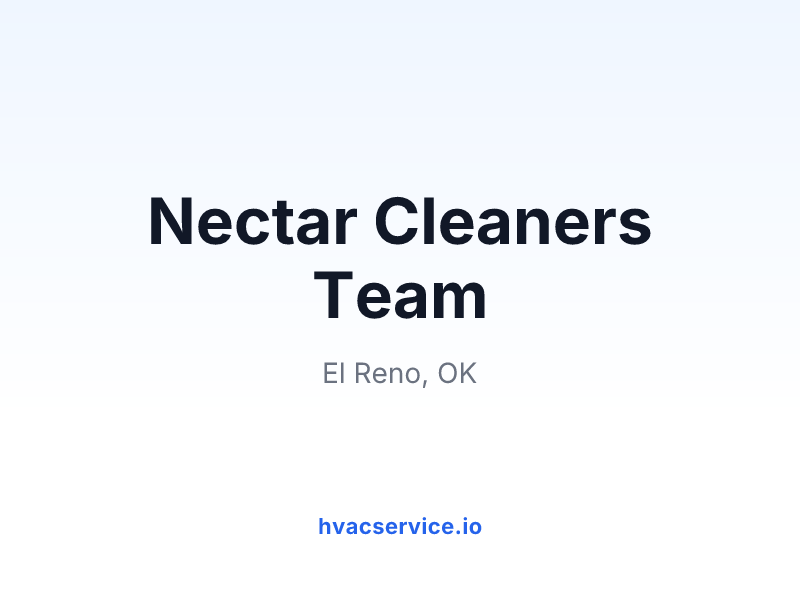 Nectar Cleaners Team