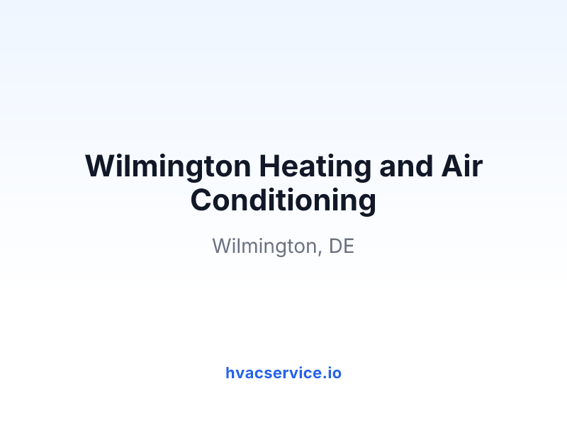 Wilmington Heating and Air Conditioning