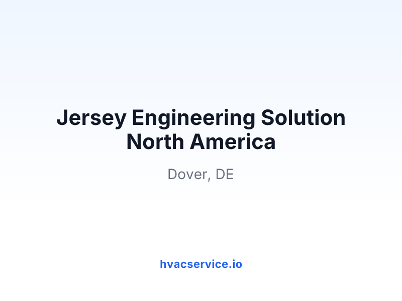 Jersey Engineering Solution North America