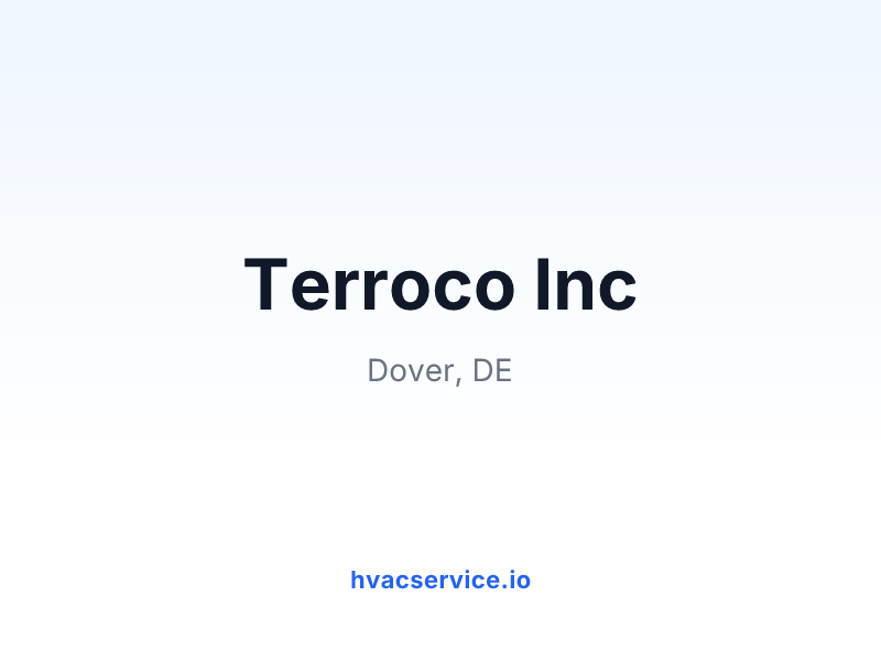 Terroco Inc