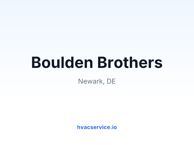 Boulden Brothers