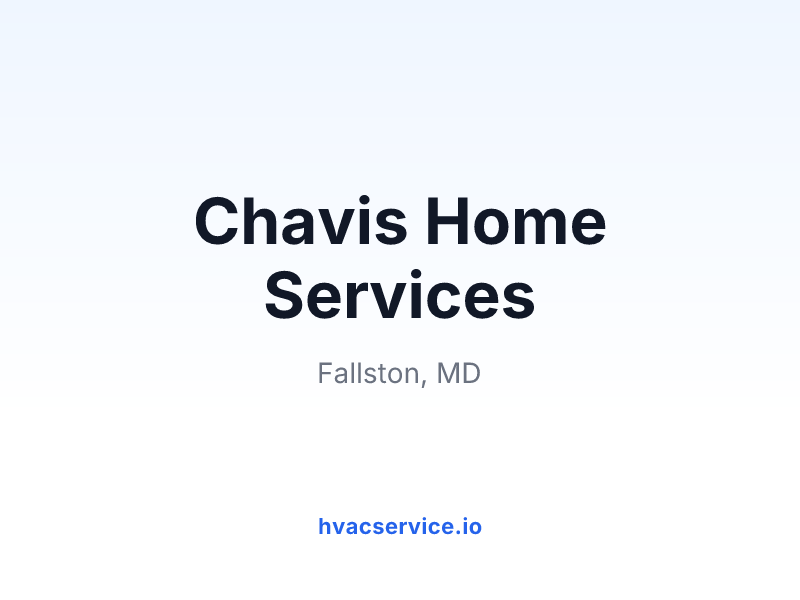 Chavis Home Services
