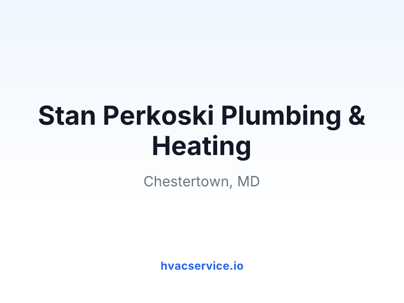 Stan Perkoski Plumbing & Heating