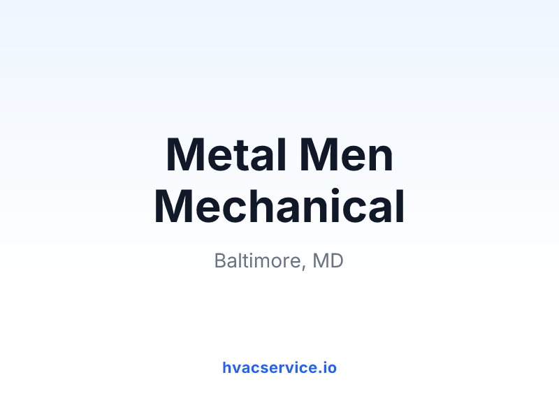 Metal Men Mechanical