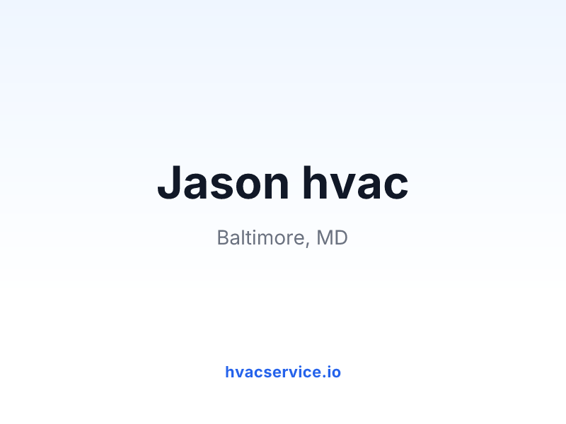 Jason hvac