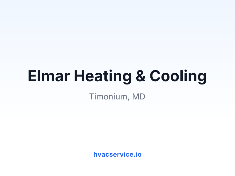Elmar Heating & Cooling