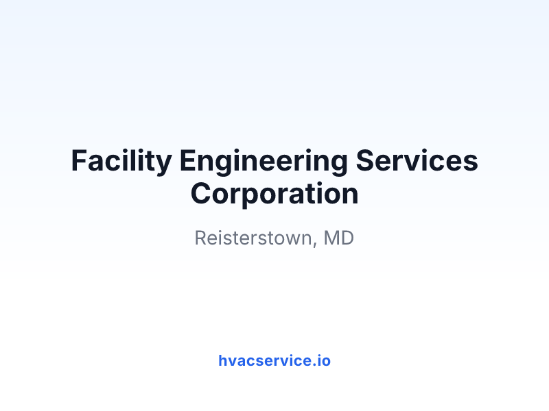 Facility Engineering Services Corporation