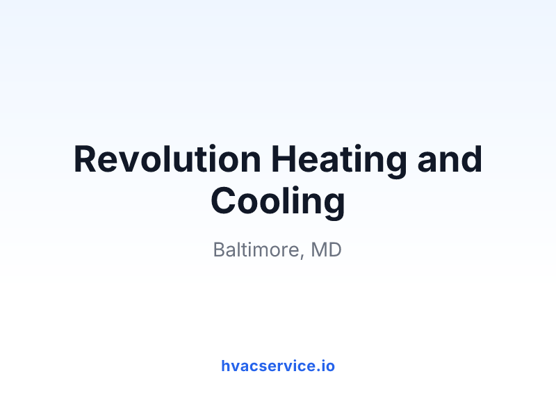 Revolution Heating and Cooling