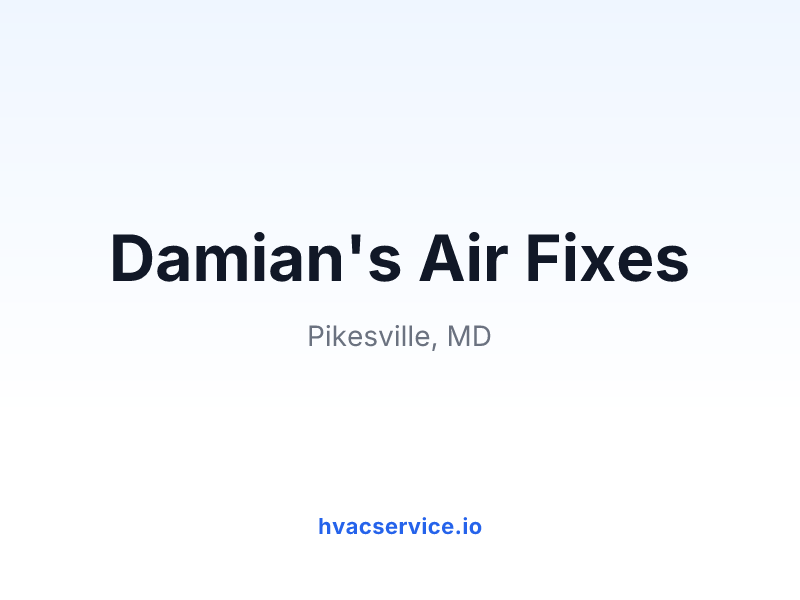 Damian's Air Fixes