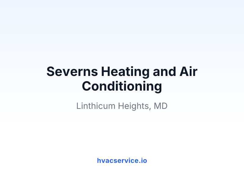 Severns Heating and Air Conditioning