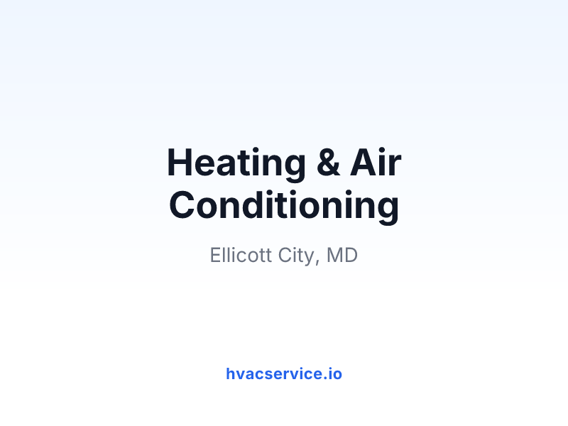 Heating & Air Conditioning