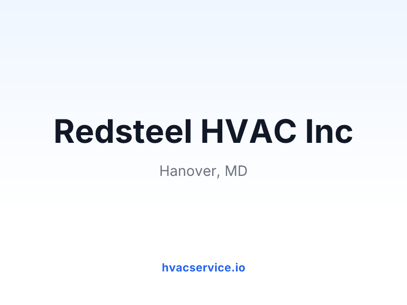 Redsteel HVAC Inc