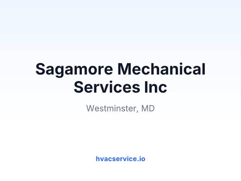 Sagamore Mechanical Services Inc