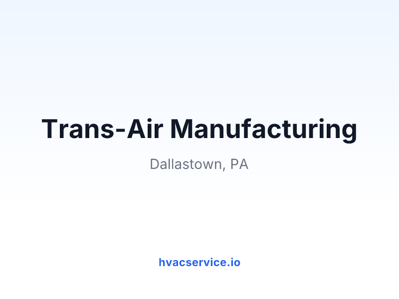 Trans-Air Manufacturing