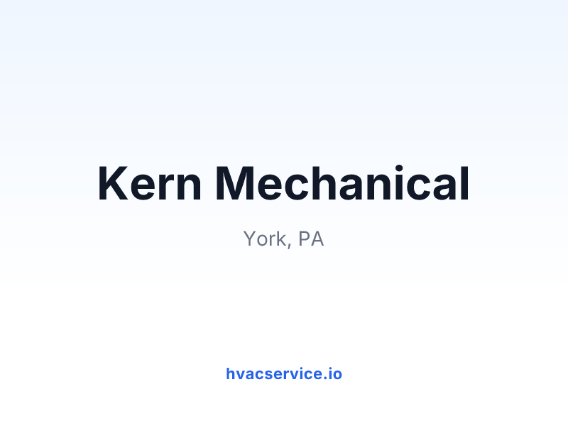 Kern Mechanical