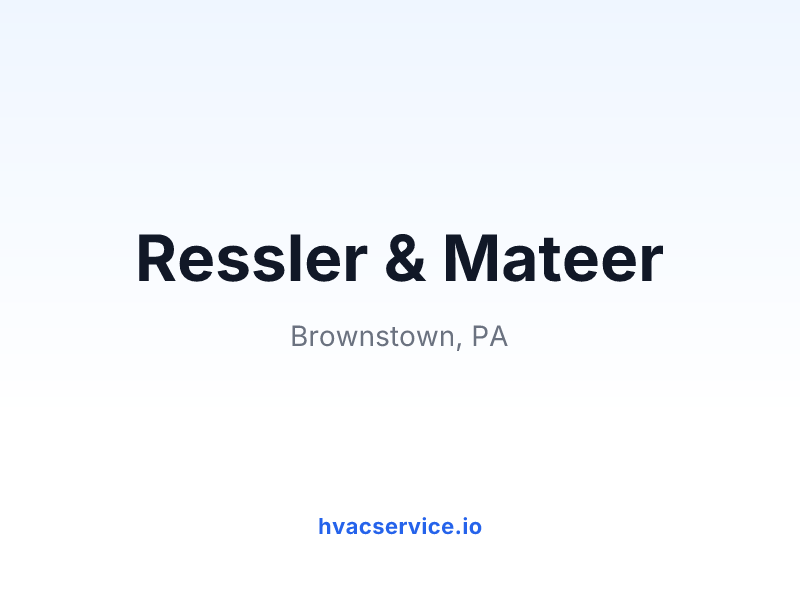 Ressler & Mateer
