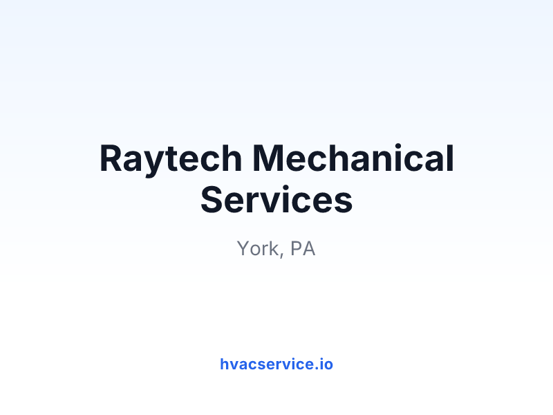 Raytech Mechanical Services
