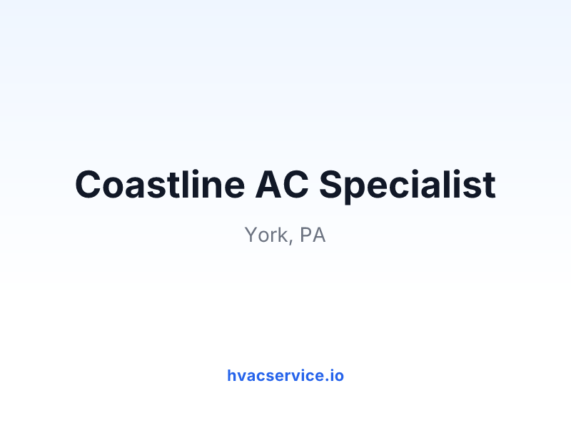Coastline AC Specialist