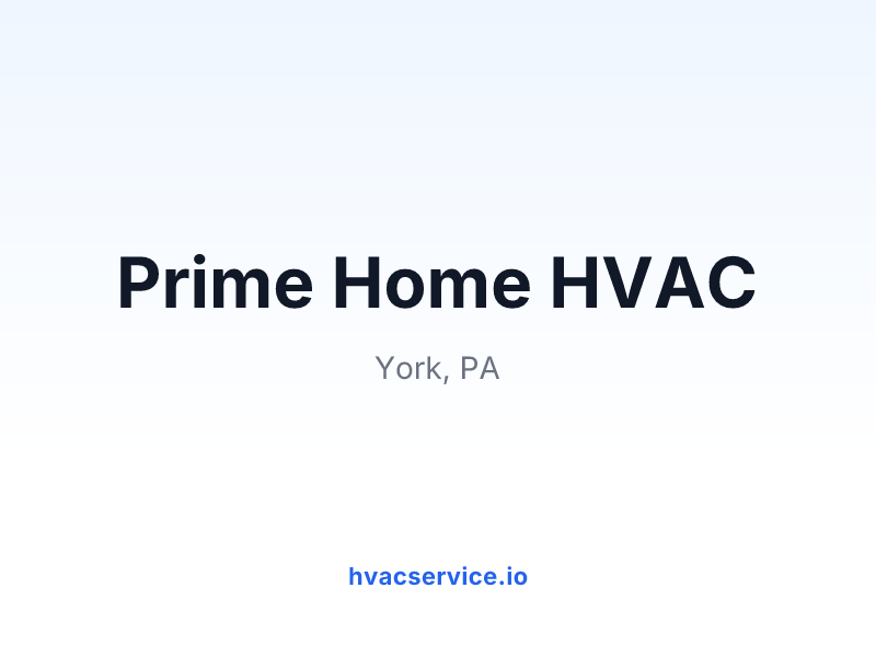 Prime Home HVAC