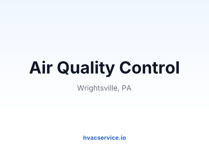 Air Quality Control