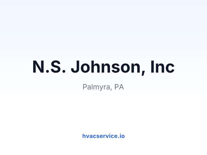 N.S. Johnson, Inc