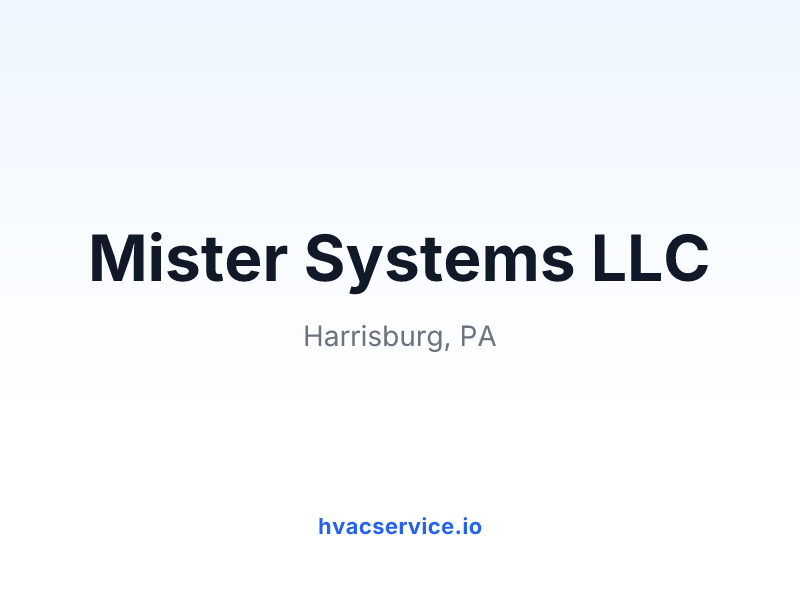Mister Systems LLC