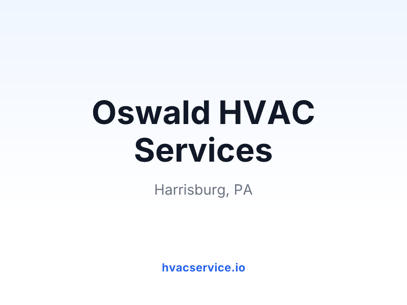 Oswald HVAC Services