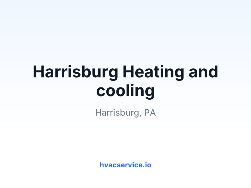 Harrisburg Heating and cooling