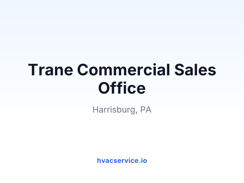Trane Commercial Sales Office