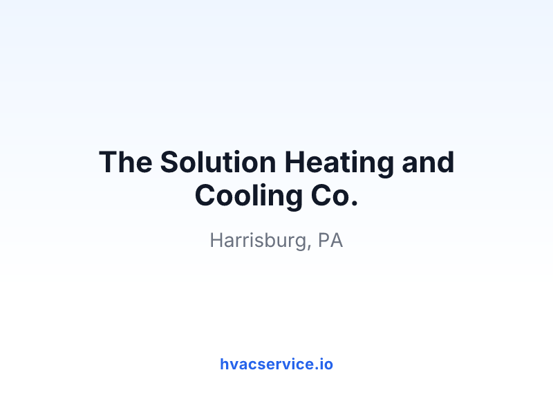 The Solution Heating and Cooling Co.
