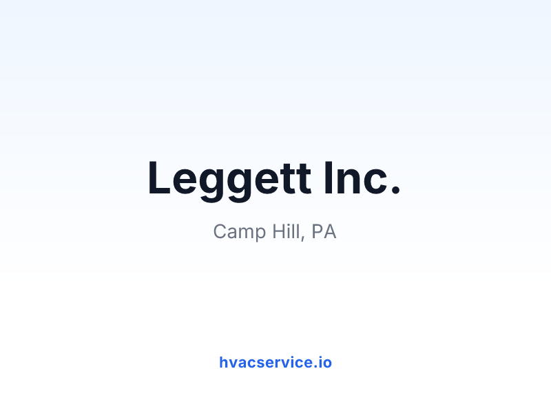 Leggett Inc.