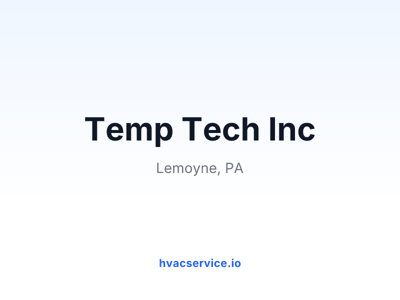 Temp Tech Inc