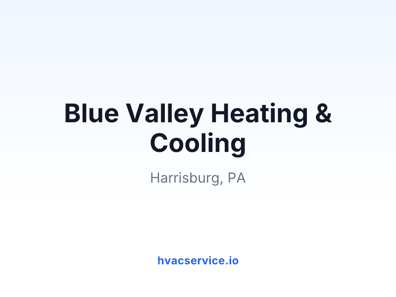 Blue Valley Heating & Cooling