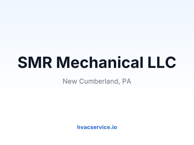 SMR Mechanical LLC