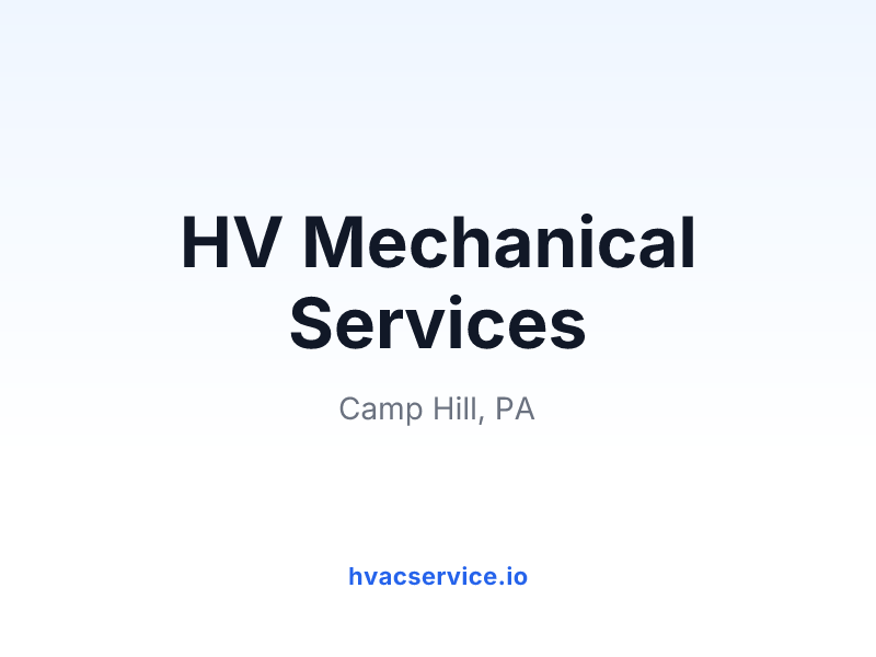 HV Mechanical Services