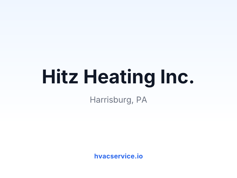 Hitz Heating Inc.