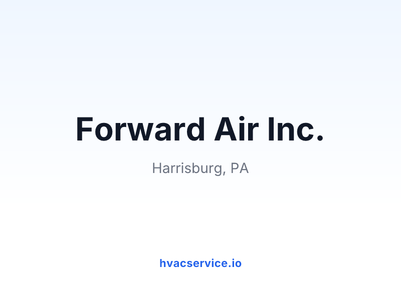 Forward Air Inc.