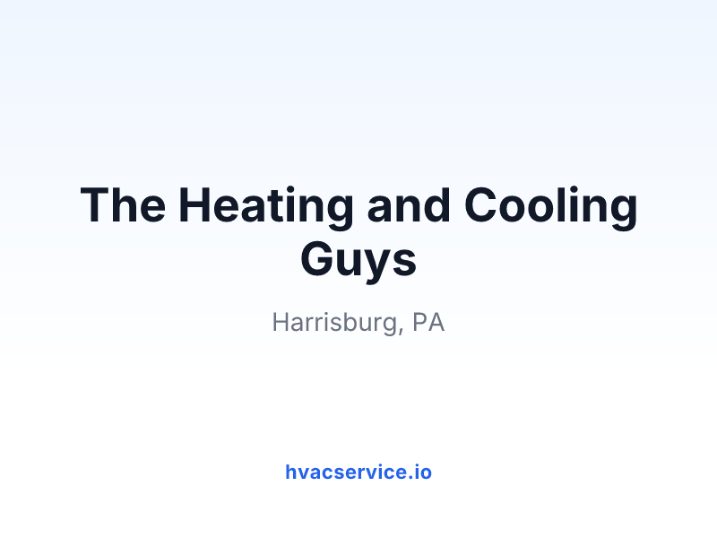 The Heating and Cooling Guys