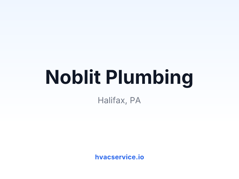 Noblit Plumbing