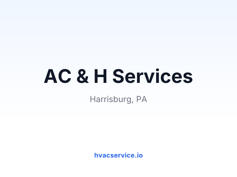 AC & H Services