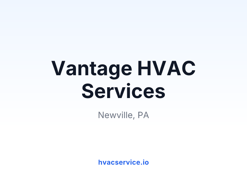 Vantage HVAC Services