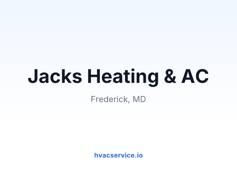 Jacks Heating & AC