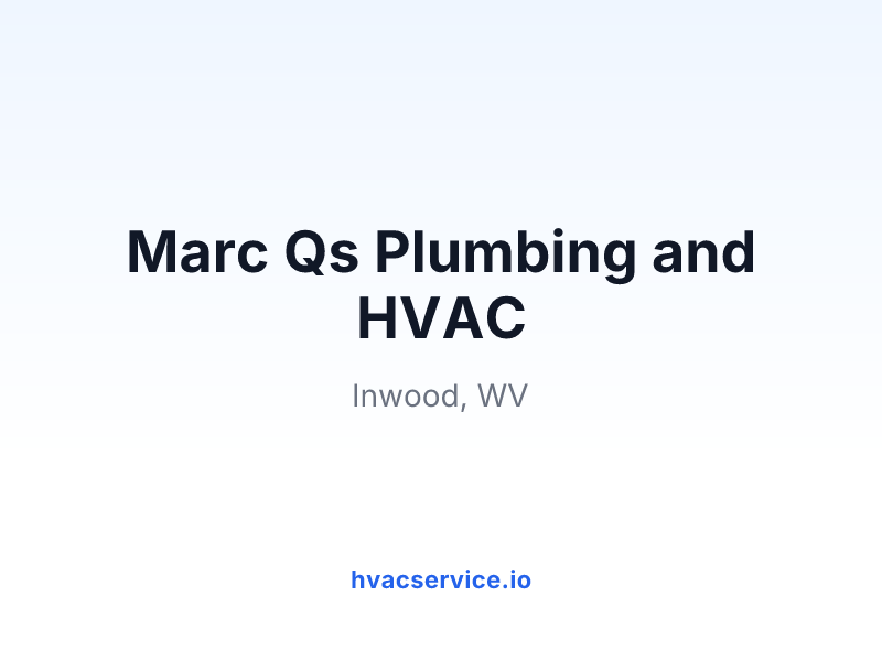Marc Qs Plumbing and HVAC